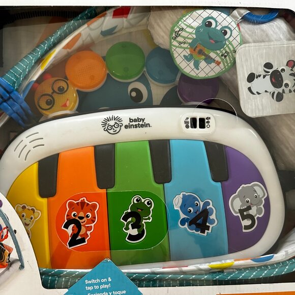 Baby Einstein 4-in-1 Kickin' Tunes Activity Play Mat Piano Multicolor Baby-AC299 - Picture 5 of 5